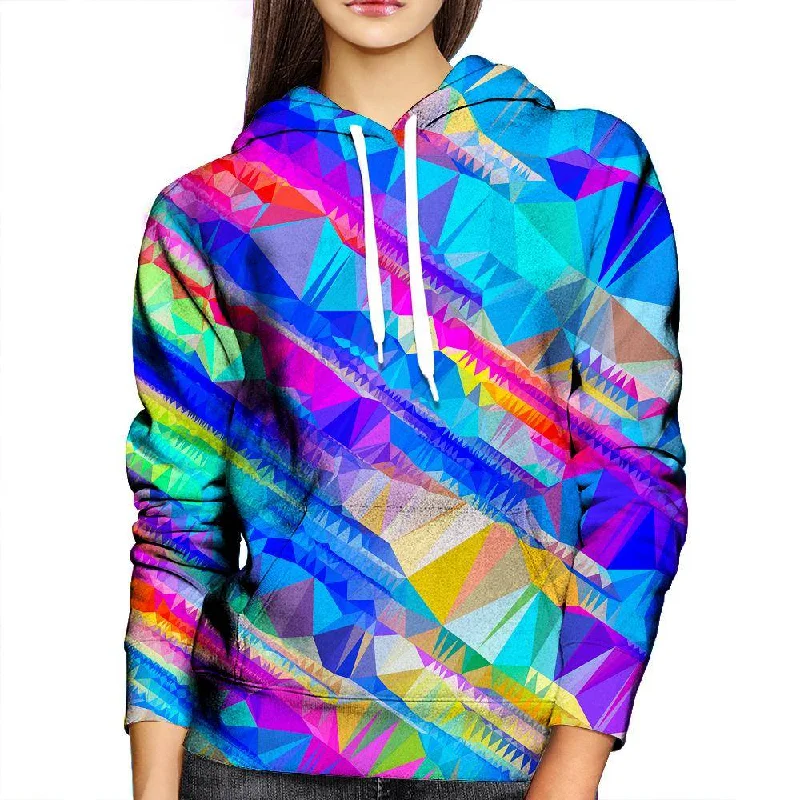 Limited Time Offer Bright Shapes Womens Hoodie