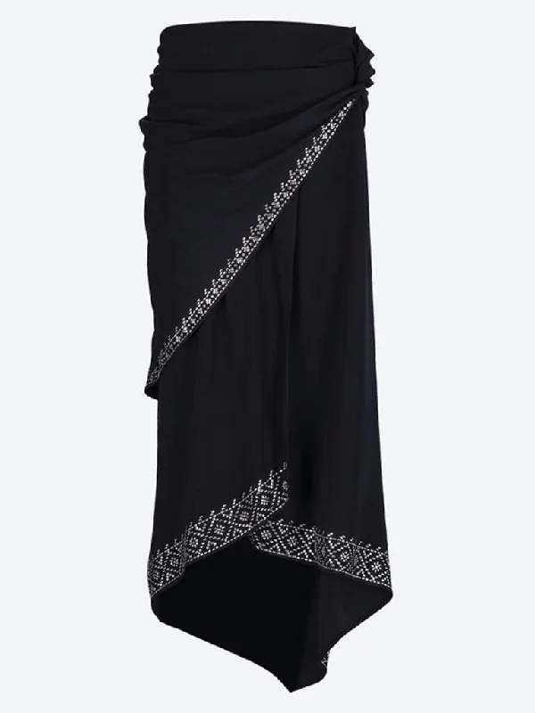 Customer Appreciation Sale Crepe back satin skirt