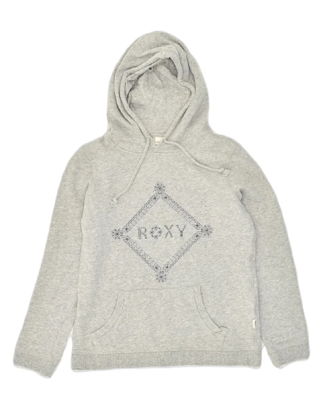 Time-Limited Offer ROXY Womens Graphic Hoodie Jumper UK 10 Small Green Cotton