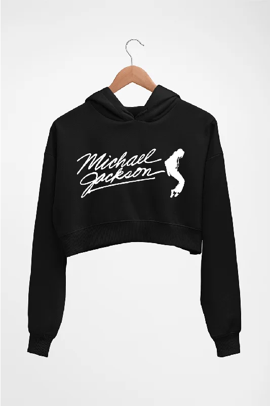 Limited Edition Michael Jackson Crop HOODIE FOR WOMEN
