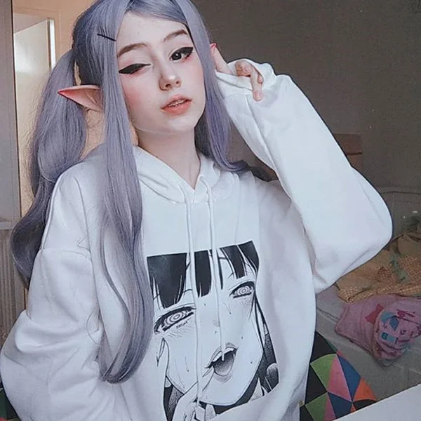 Mega Sale Harajuku cartoon print sweater yv42687