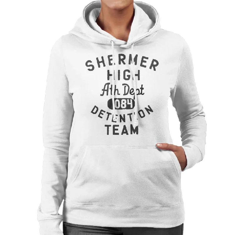 Instant Savings The Breakfast Club Shermer High Detention Team Women's Hooded Sweatshirt