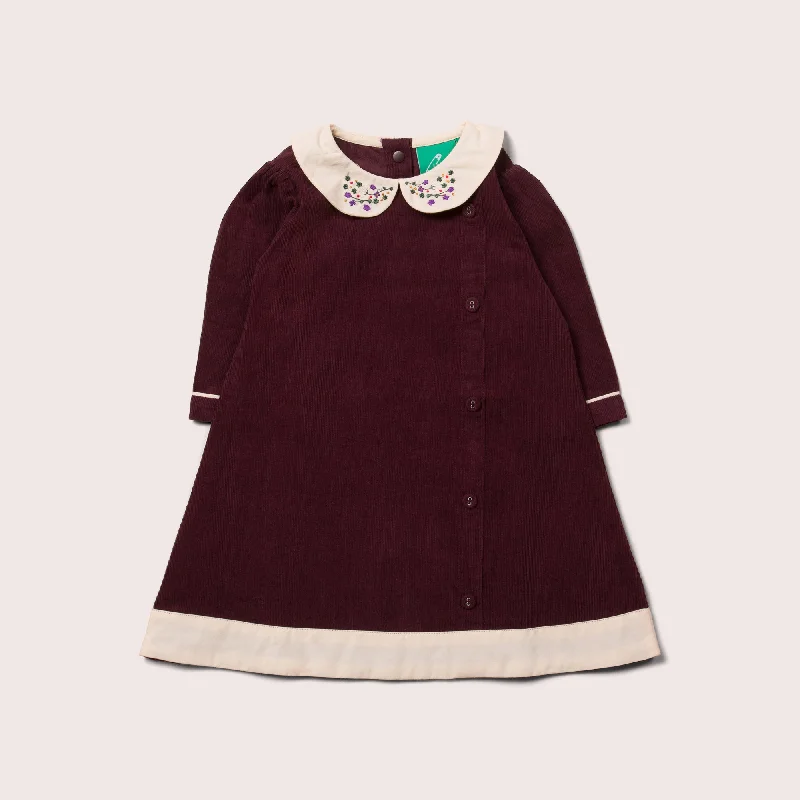 Great Deals Plum Button Down Dress