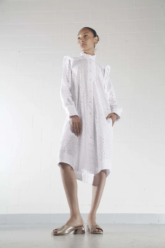 The Best Prices Coco Oversized-Shirt Circles Dress