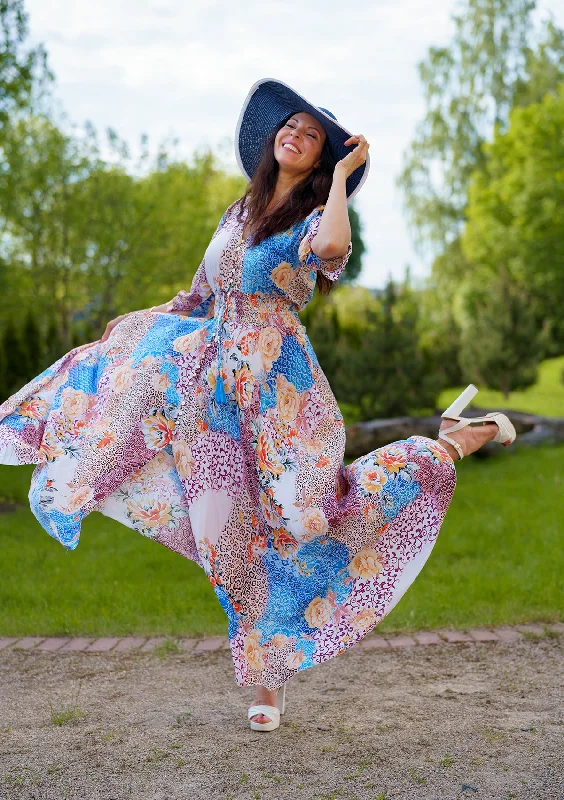 Seasonal Clearance Isabella Mix Garden Dress