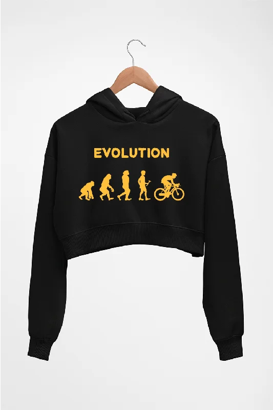 Weekend Deal Cycling Crop HOODIE FOR WOMEN