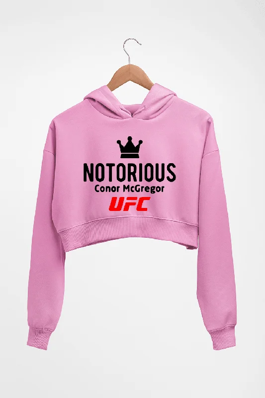 Doorbuster Deal Conor McGregor UFC Crop HOODIE FOR WOMEN