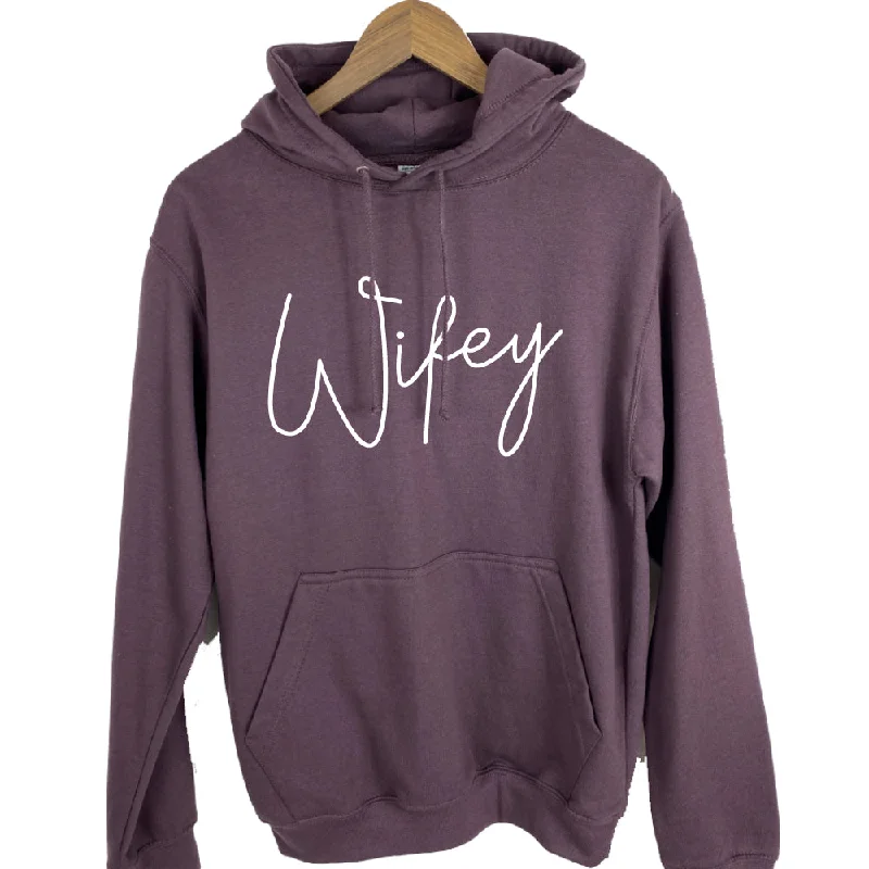 Savings Event Wifey Script Hoodie (MRK X)
