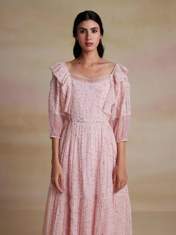 Bonus Savings Veiled Rose Dress