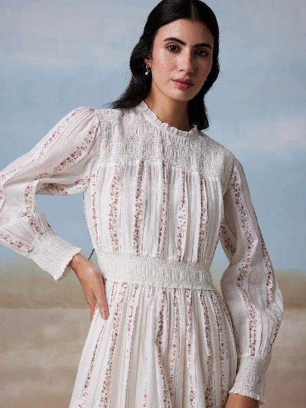 Must-Have Deals Ava Smock Maxi Dress