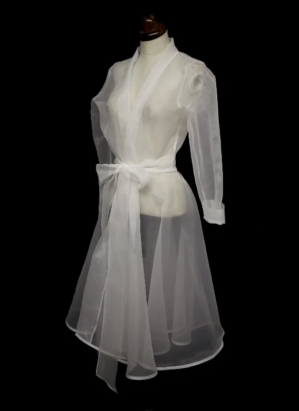 Closeout Bespoke Silk Dress Coat