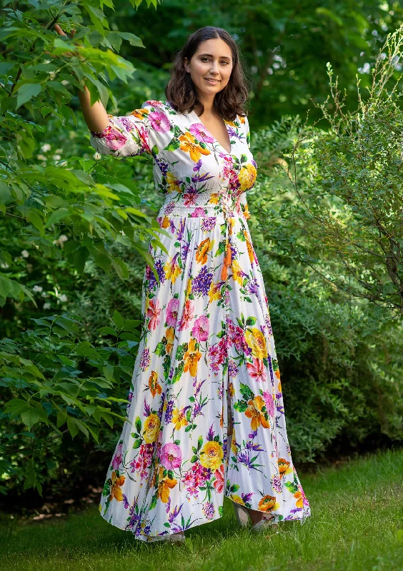 Weekend Special Isabella Rosalia Yellow Plus Dress