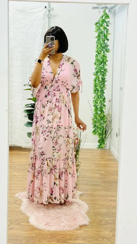 New Deals Madden chiffon maxi dress