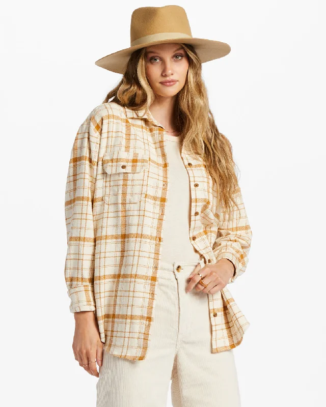 Closeout Billabong So Stoked Womens Flannel Shirt- WCP