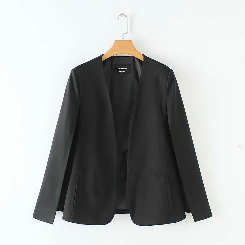 Lowest Price Znbbw New Split Design Suit Cloak Coat In The Spring Of 2024
