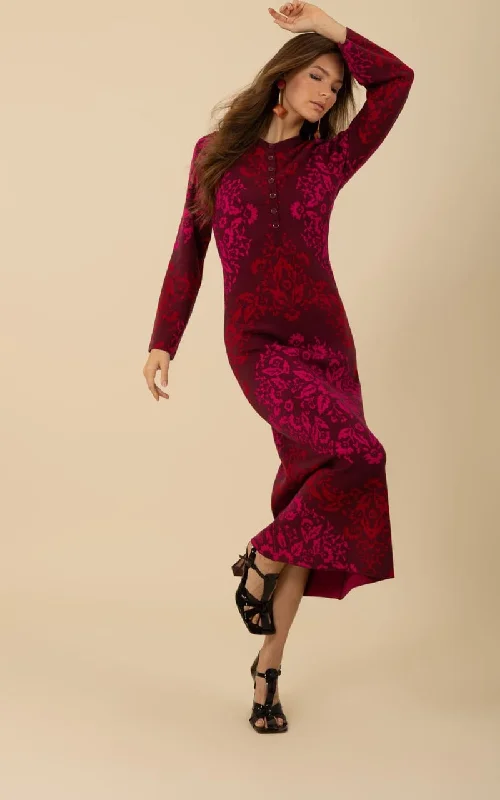 While Supplies Last Hale Bob - Carolina Maxi Sweater Dress