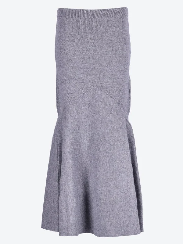 One-DAY Sale Knitted peplum skirt