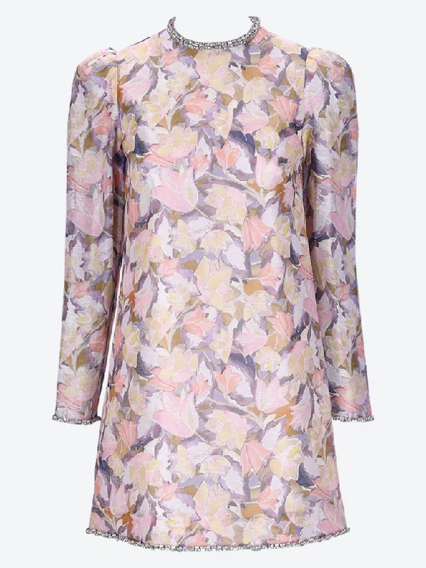 Instant Savings Illust diamante mini dress