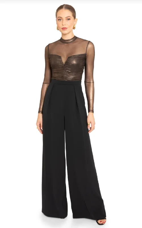 Now or Never Black Halo- Leonarda Jumpsuit
