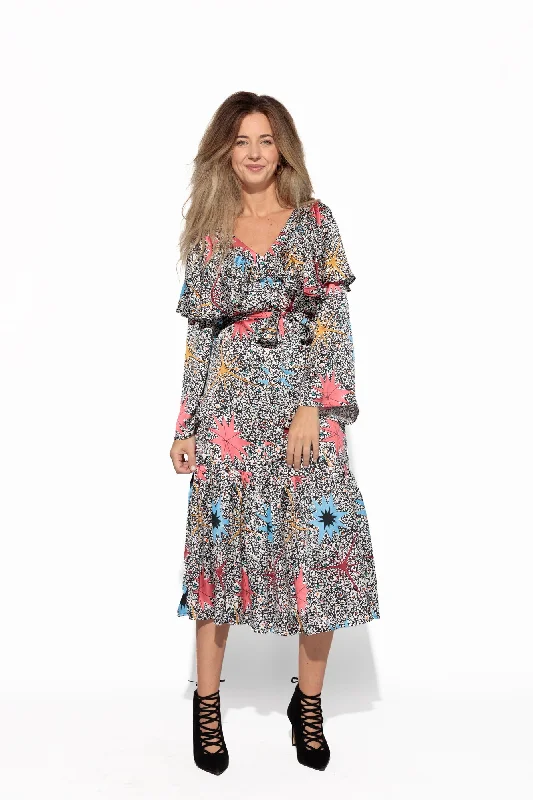Instant Discount Stelar Ruffle Dress