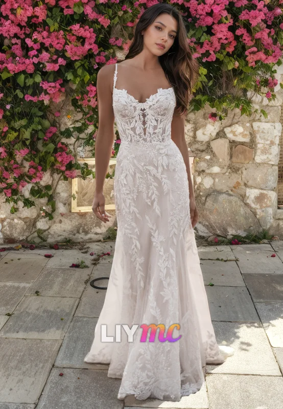 Major Savings LW313 - Plunging Illusion V Neck Lace Appliques Mermaid Wedding Dress Major Savings LW313 - Plunging Illusion V Neck Lace Appliques Mermaid Wedding Dress