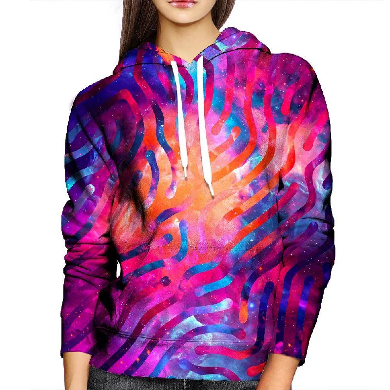 Exclusive Savings Galaxy Lines Womens Hoodie