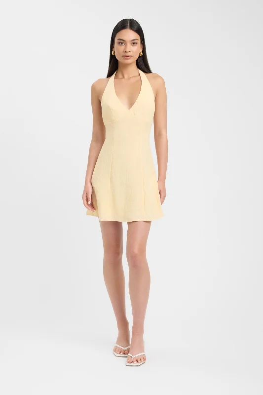 Price Fest Hayman Halter Mini Dress