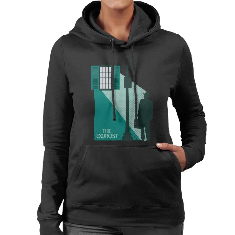 Super Bargain The Exorcist Window Light Women's Hooded Sweatshirt