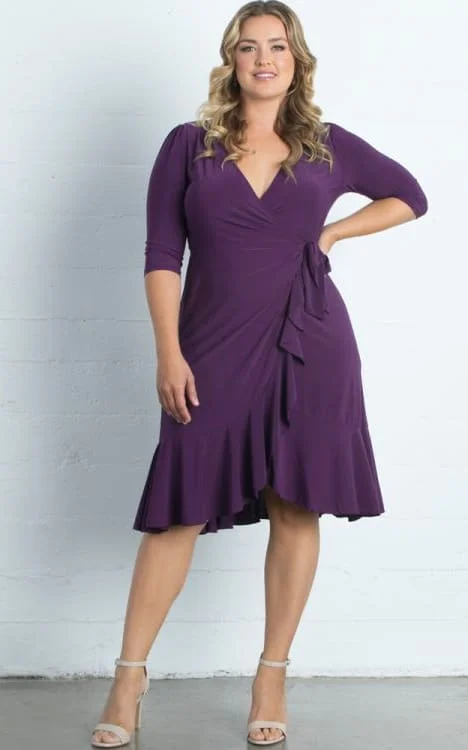 Best Bargains Kiyonna- Whimsy Wrap Dress