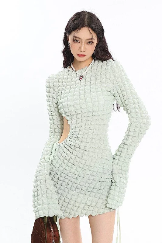 Deal Dash Soft Girl Cut Out Mini Dress