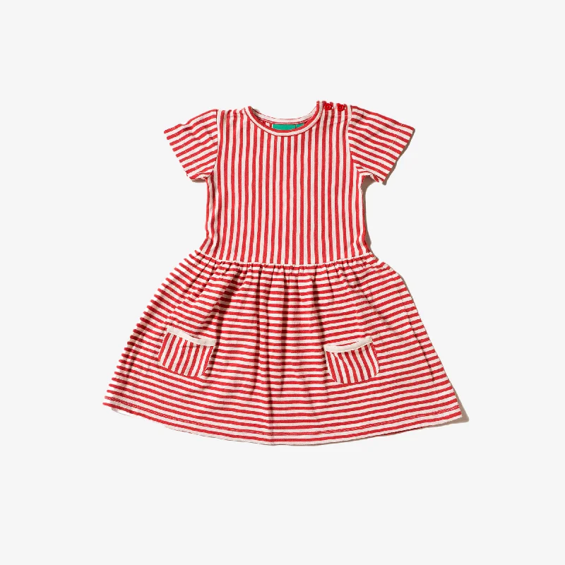 Price Blitz Red Stripes Forever Dress