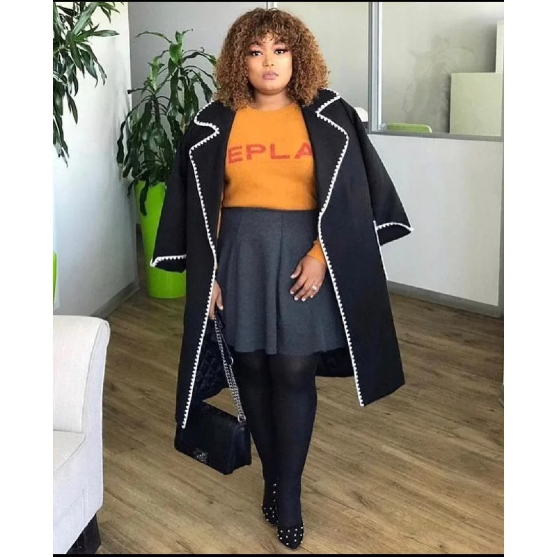 Year-End Clearance Trench Long Woolen Coat