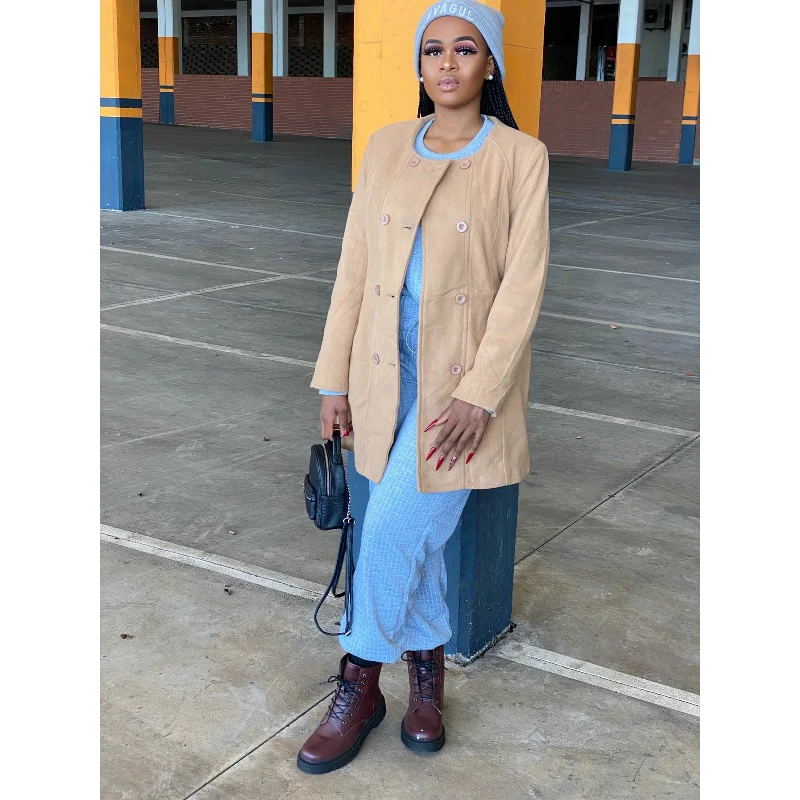 Daily Deals Double Breasted Coat