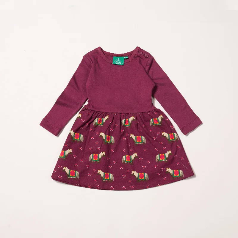 Savings Alert Nordic Horses Little Twirler Dress