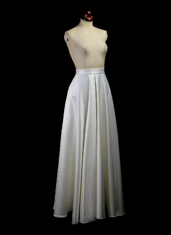 Huge Savings Bespoke Ballgown Silk Bridal Skirt
