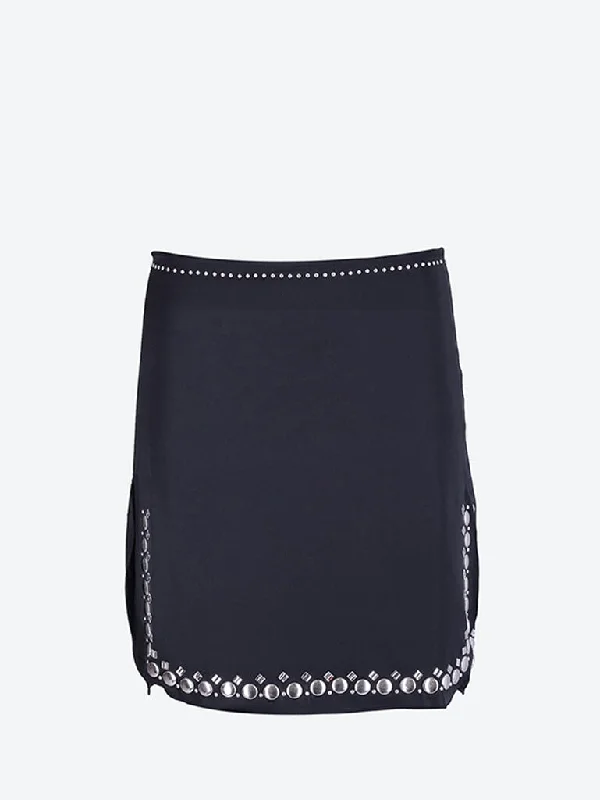Savings Galore Double satin mini skirt