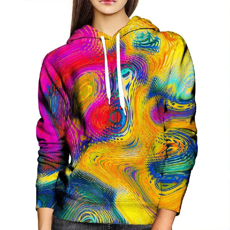 Steals and Deals Creative Explosion Womens Hoodie