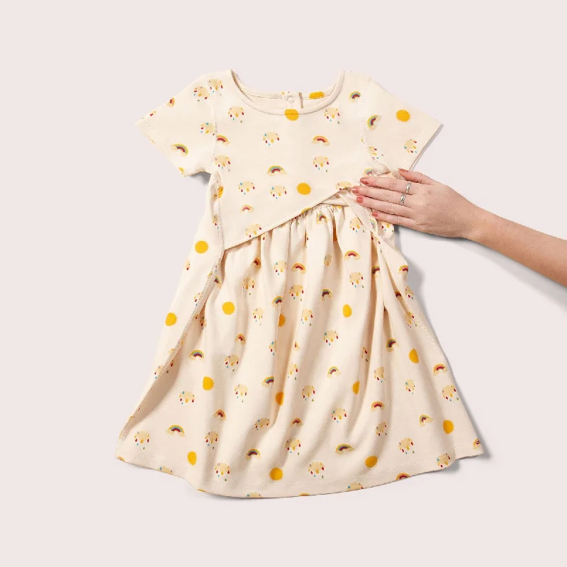 Grand Opening Sale Sunshine & Rainbows Adaptive Easy Peasy Dress