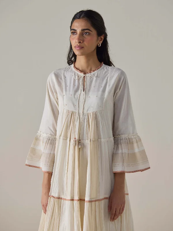 Exclusive Preview Sepia Floater Tier Dress