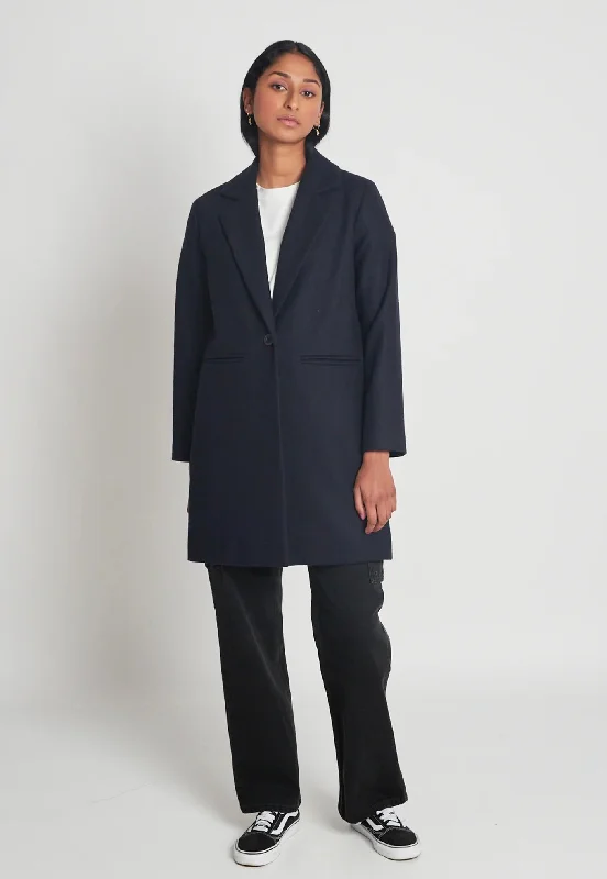 Online Only Supernova Coat - Navy