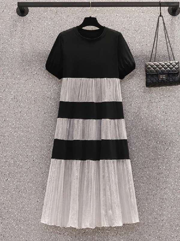 Weekend Flash Sale Plus Size Babydoll Loose Midi Dress