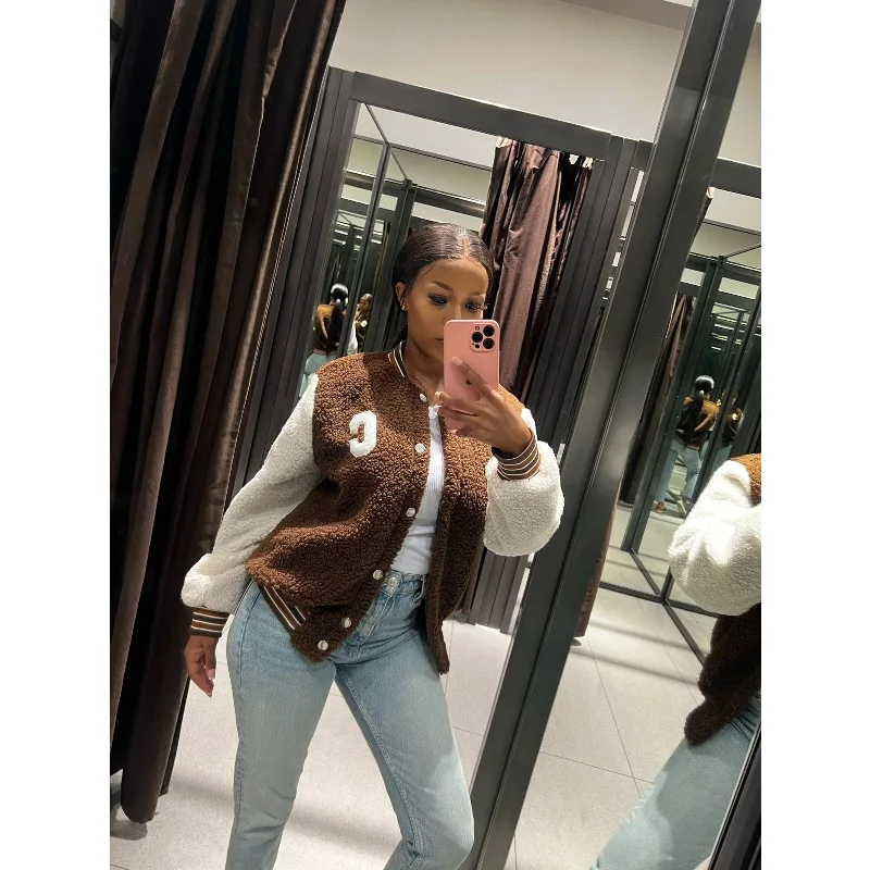 Instant Discount Casual Baseball Jacket