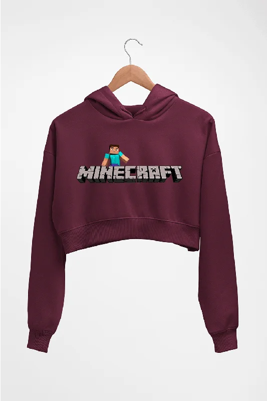 Price Buster Minecraft Crop HOODIE FOR WOMEN