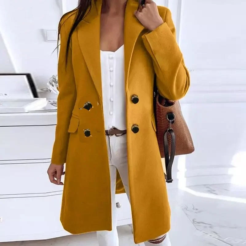 Blowout Sale Bouble Breasted Long Sleeve Jackets