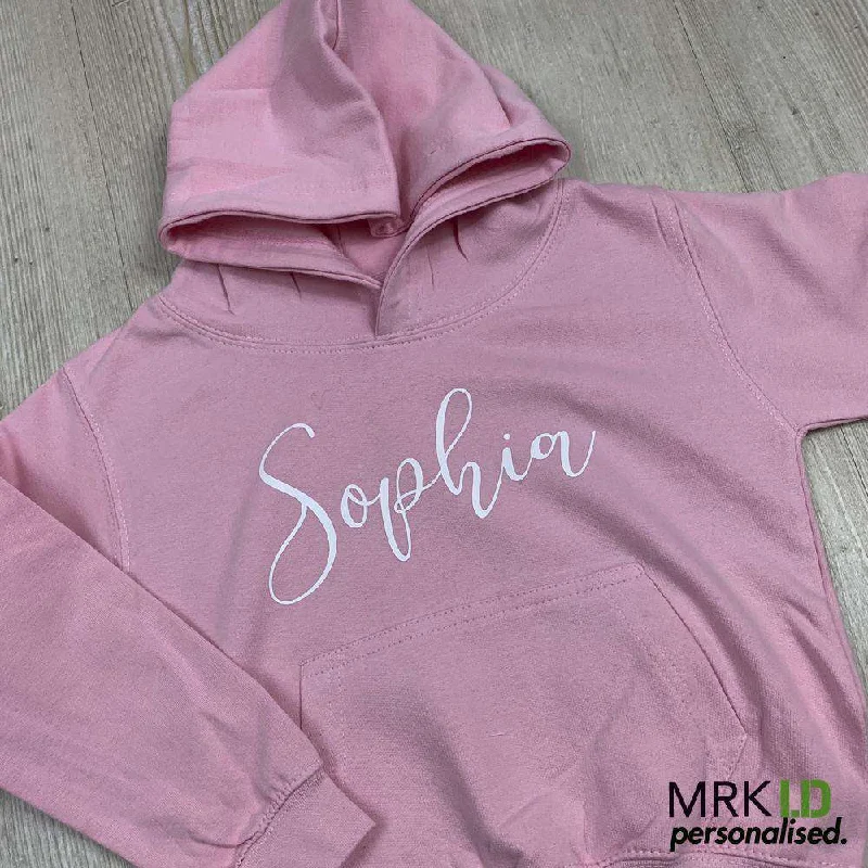Deal Dash Personalised Mini Script Hoodies (MRK X)