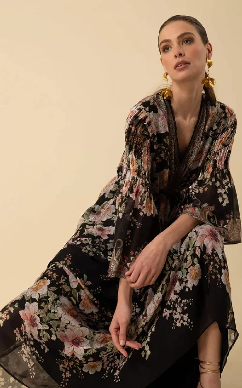 Markdowns Hale Bob- Alanna Chiffon Maxi Dress