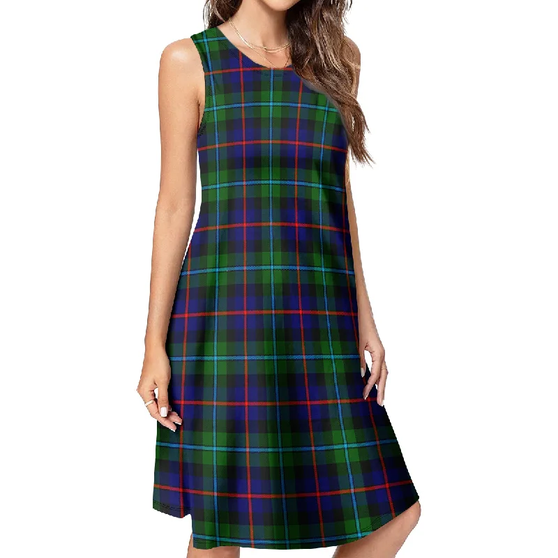 Mega Deal Calder Tartan Womens Casual Dresses