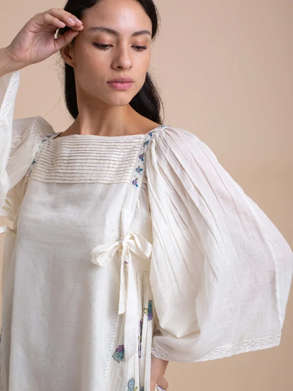 Huge Discounts Ivory Bow Dress