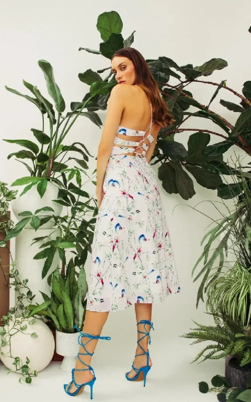Lowest Prices Hilary MacMillan- Lace Up Midi Dress