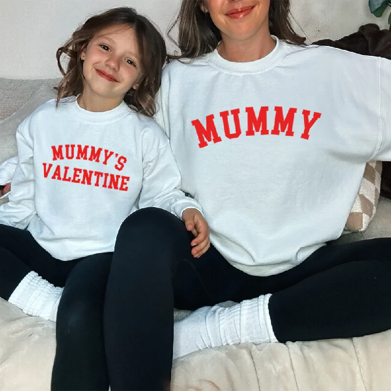 Price Smash Mummy & Mummy's Valentine College Sweatshirts
